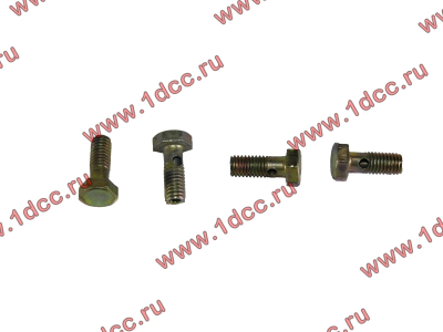 Болт пустотелый M6 обратки с форсунок H2 HOWO (ХОВО) VG1500080090 фото 1 Архангельск