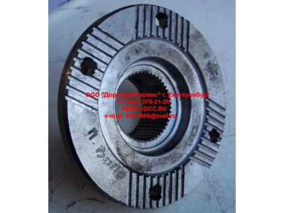 Фланец проходного вала D-165, 4 отв., с насечками, низкий, мелкий шлиц H HOWO (ХОВО) RHAZ9114320205 фото 1 Архангельск